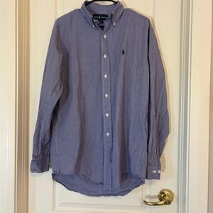 Ralph Lauren Yarmouth Shirt Men’s 15.5 32/33 Button Down 100% Cotton